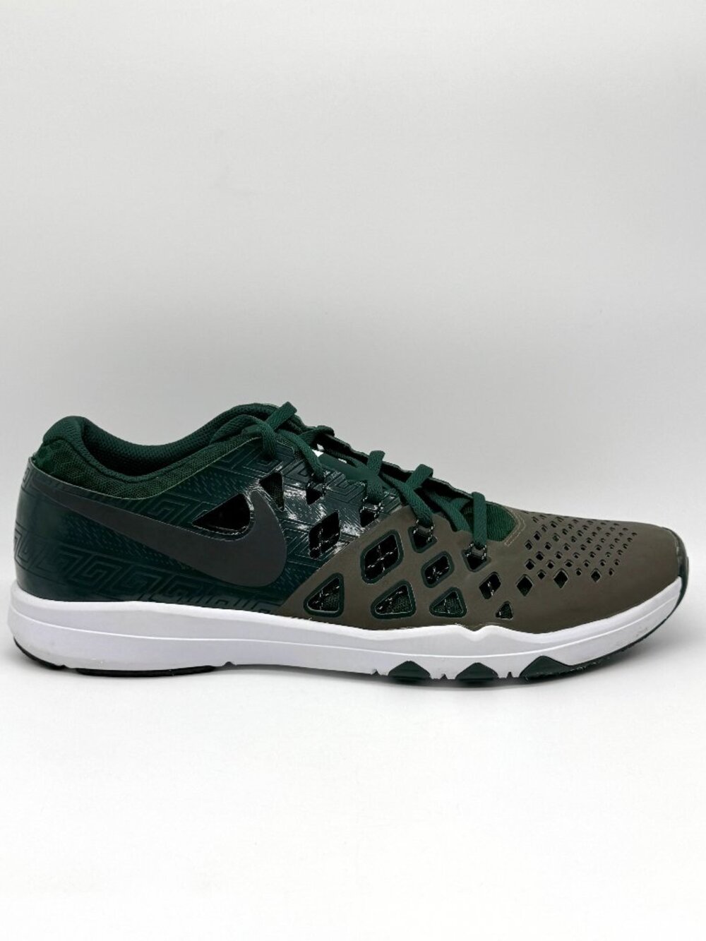 Nike Mens Michigan State Train Speed 4 Amp Shoes Sz 10.5 MSU Spartans 844102-309